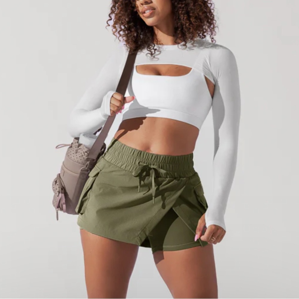 Popflex Hiking Superskort - Dark Olive Size Small